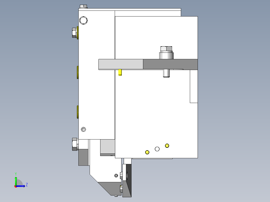 常用机械结构 (334)左视图