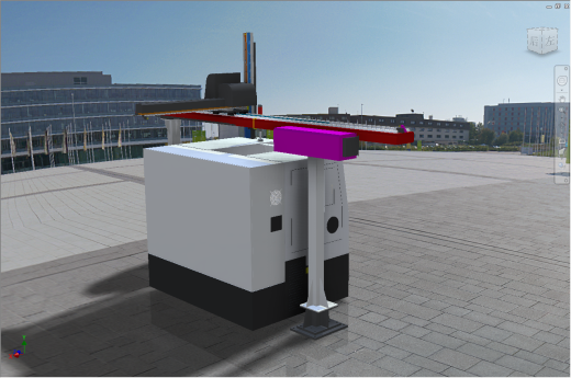 130单台车床XYZ机械手数控车床缩略图