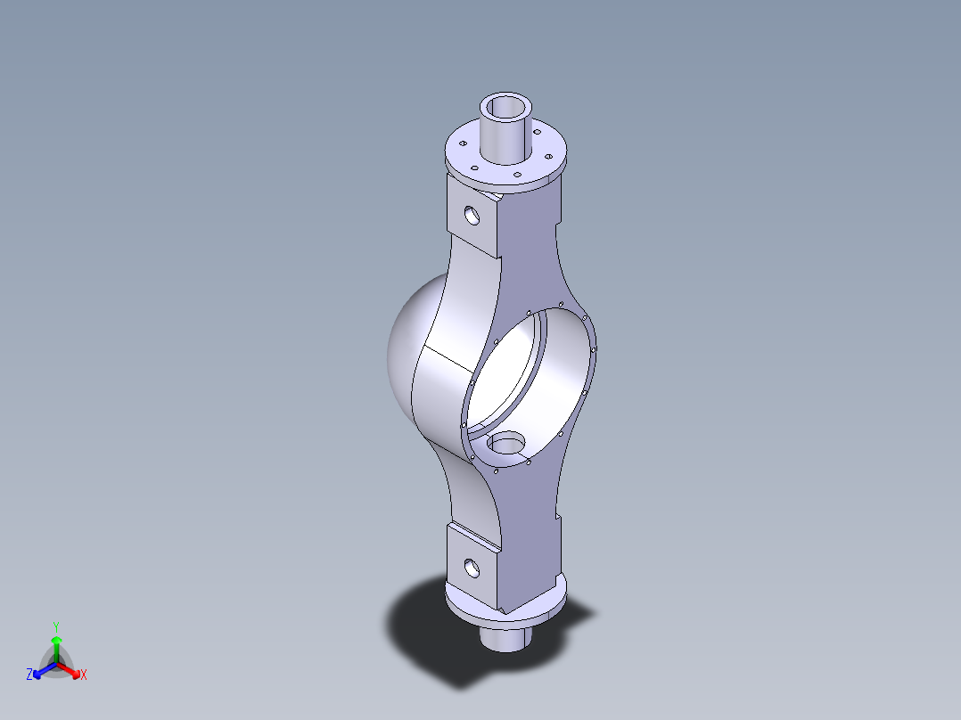 自卸车驱动桥壳三维图+二维==782467==15