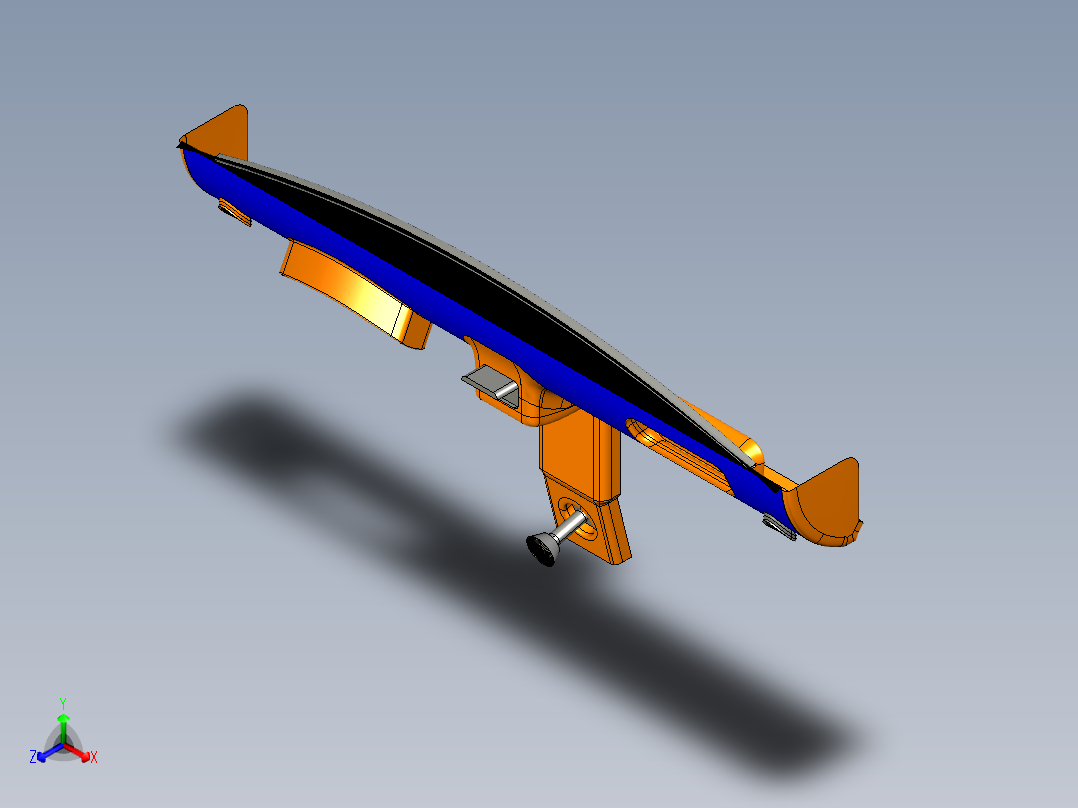概念仪表盘正等轴测图