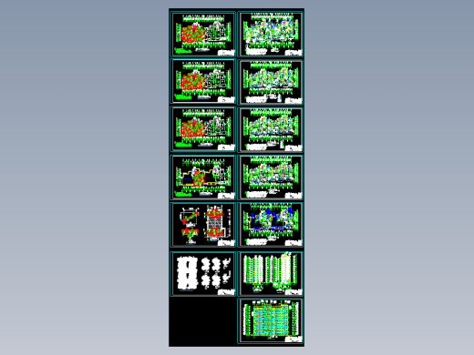 【11层】11层带跃层小高层住宅楼毕业设计（计算书、部分建筑结构图）