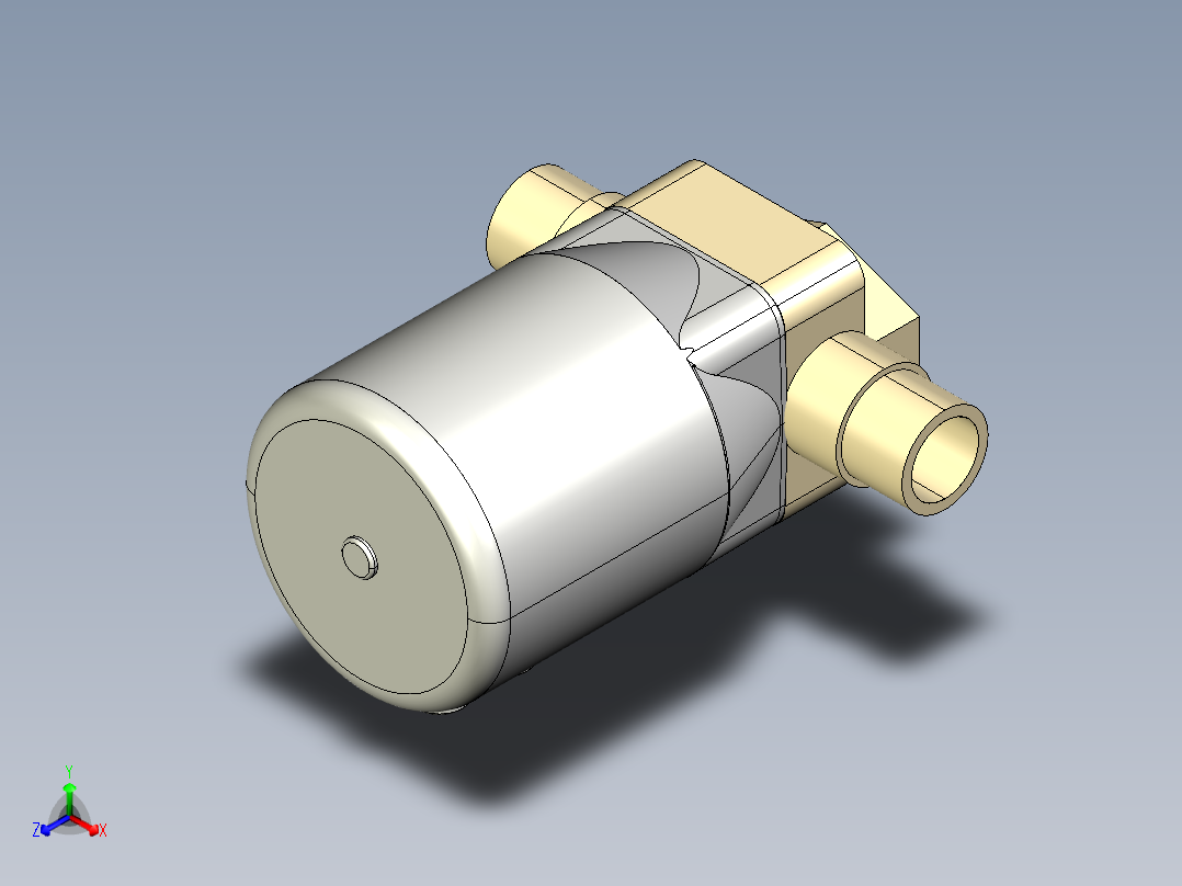 3DKPDMCP DA 气动隔膜阀双作用与男性的两端，公制系列PP-H主视图