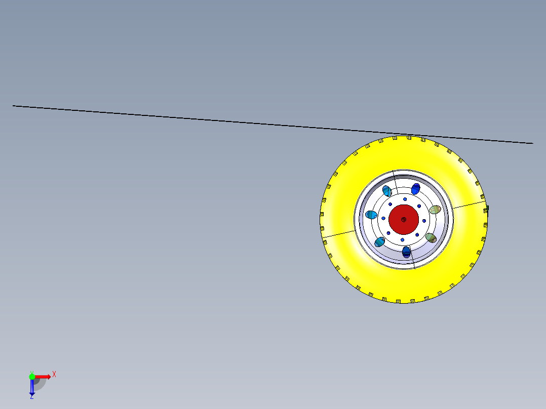 汽车驱动桥设计及运动仿真和有限元分析含三维CATIA俯视图