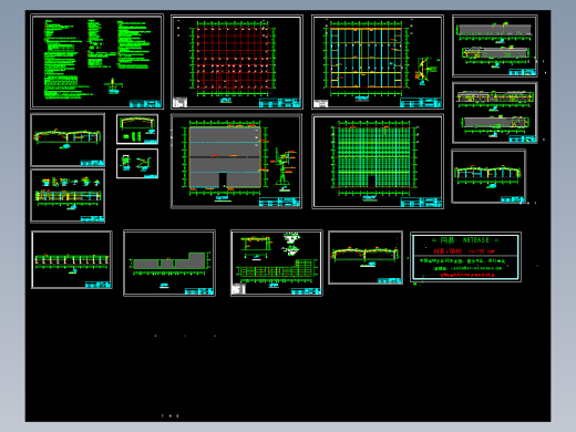 汽车店的结构设计