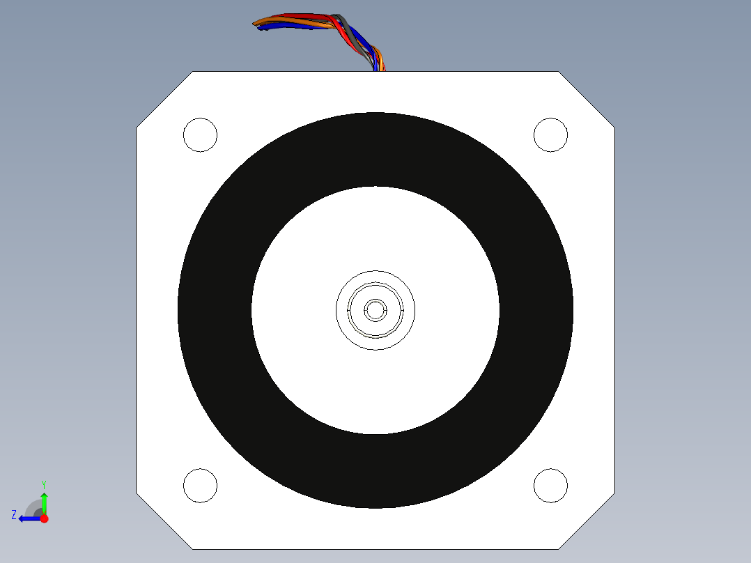 步进电机1右视图