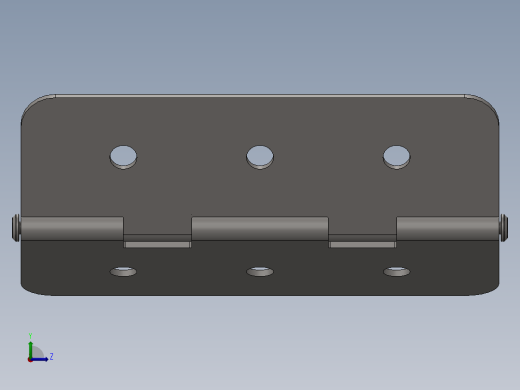 门铰链左视缩略图
