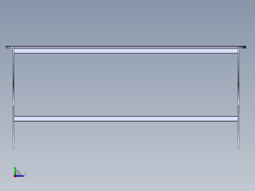 桌椅各类家具 (233)左视图