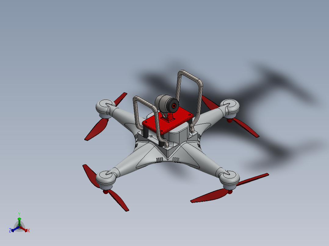 DRONE正等轴测图