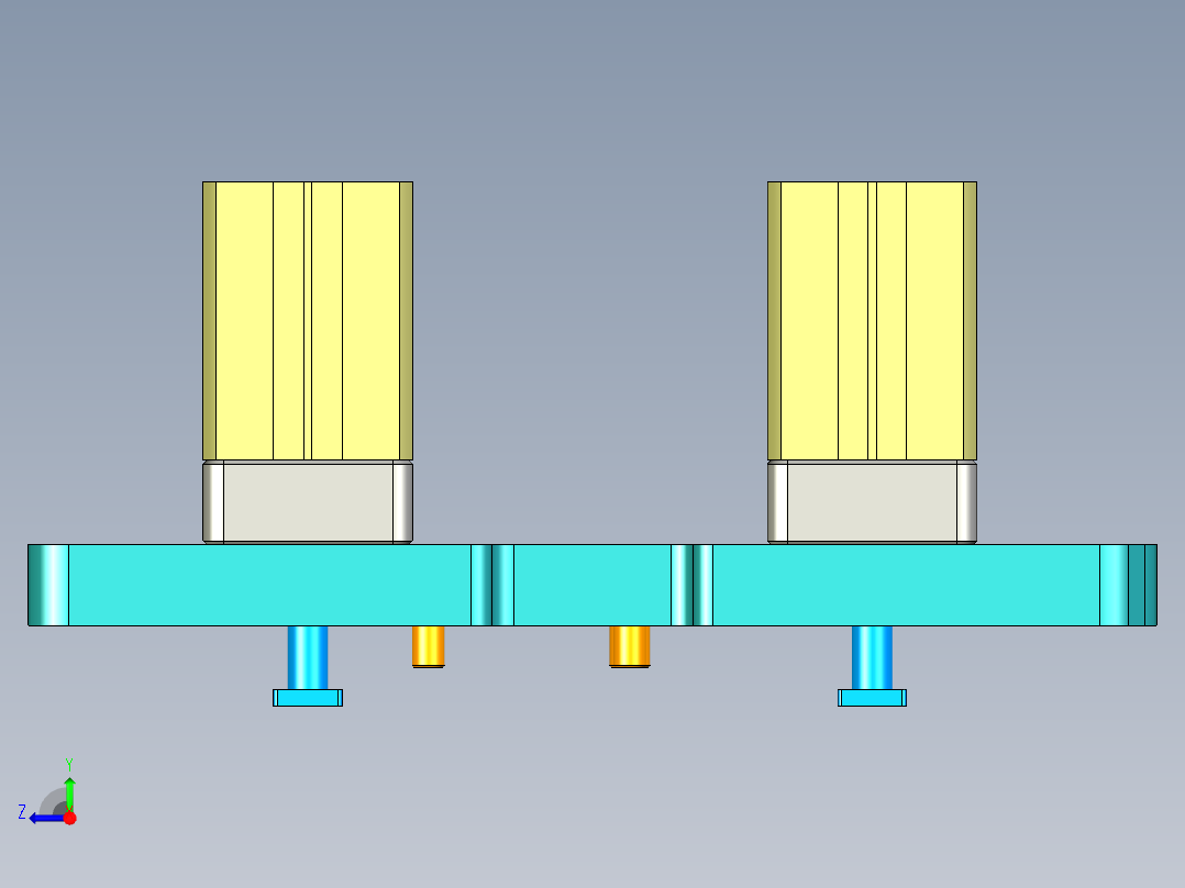 EDA50-笔记本CNC工装夹具三维模型CNC6验证治具-190111右视图