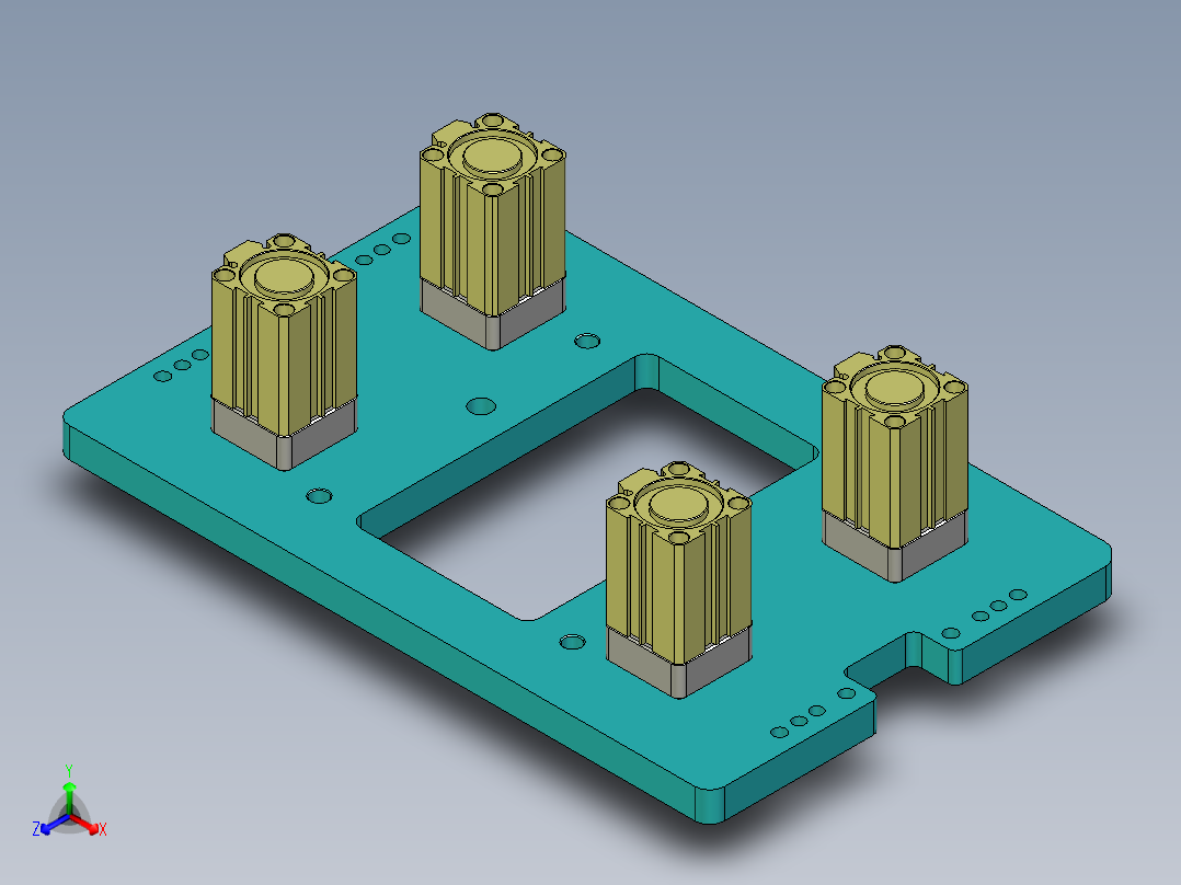 EDA50-笔记本CNC工装夹具三维模型CNC6验证治具-190111正等轴测图
