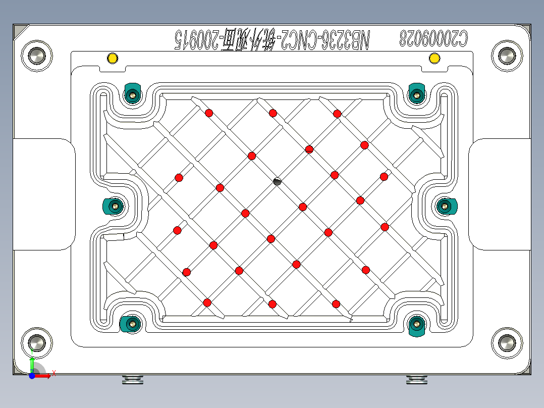NB3236-WLAN-笔记本CNC工装夹具三维模型CNC2铣外观面-20200915前视图