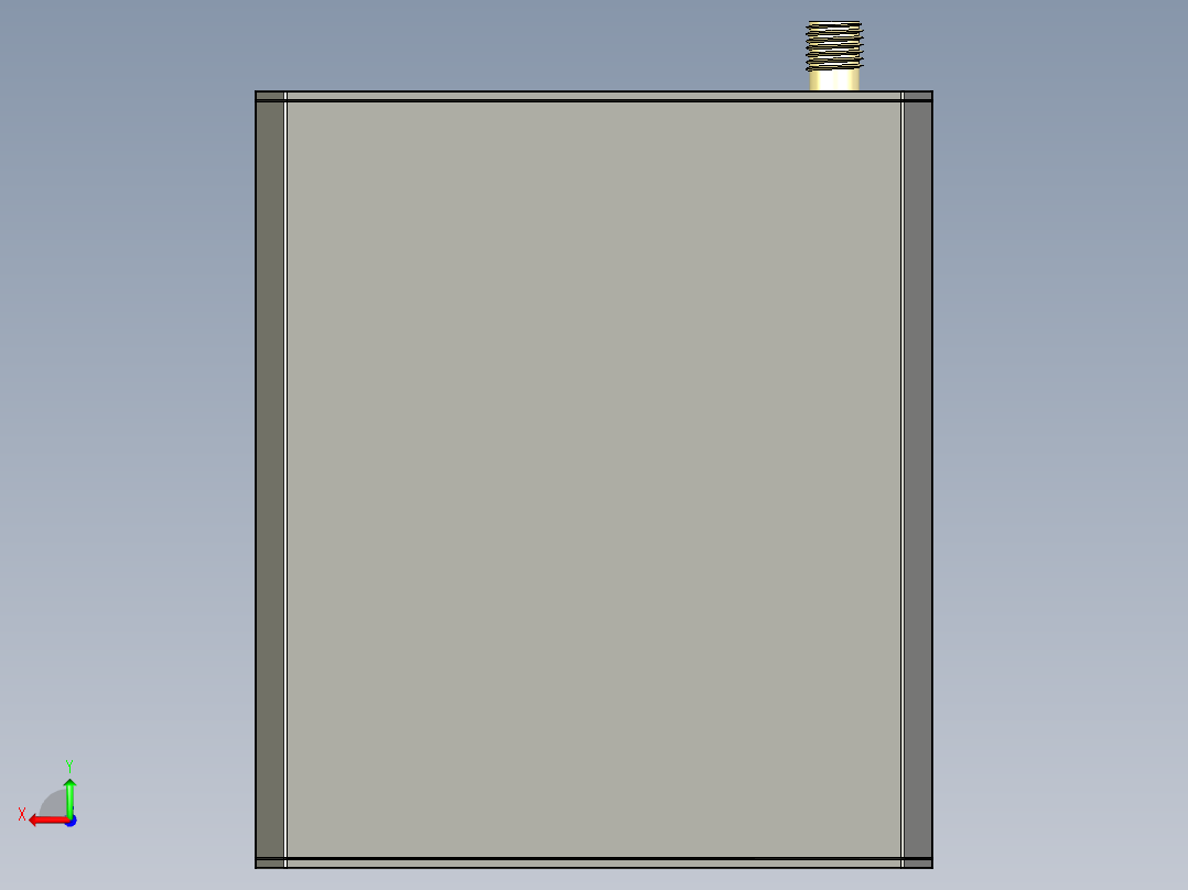 PeakFpv VRX 雷神 R67后视图