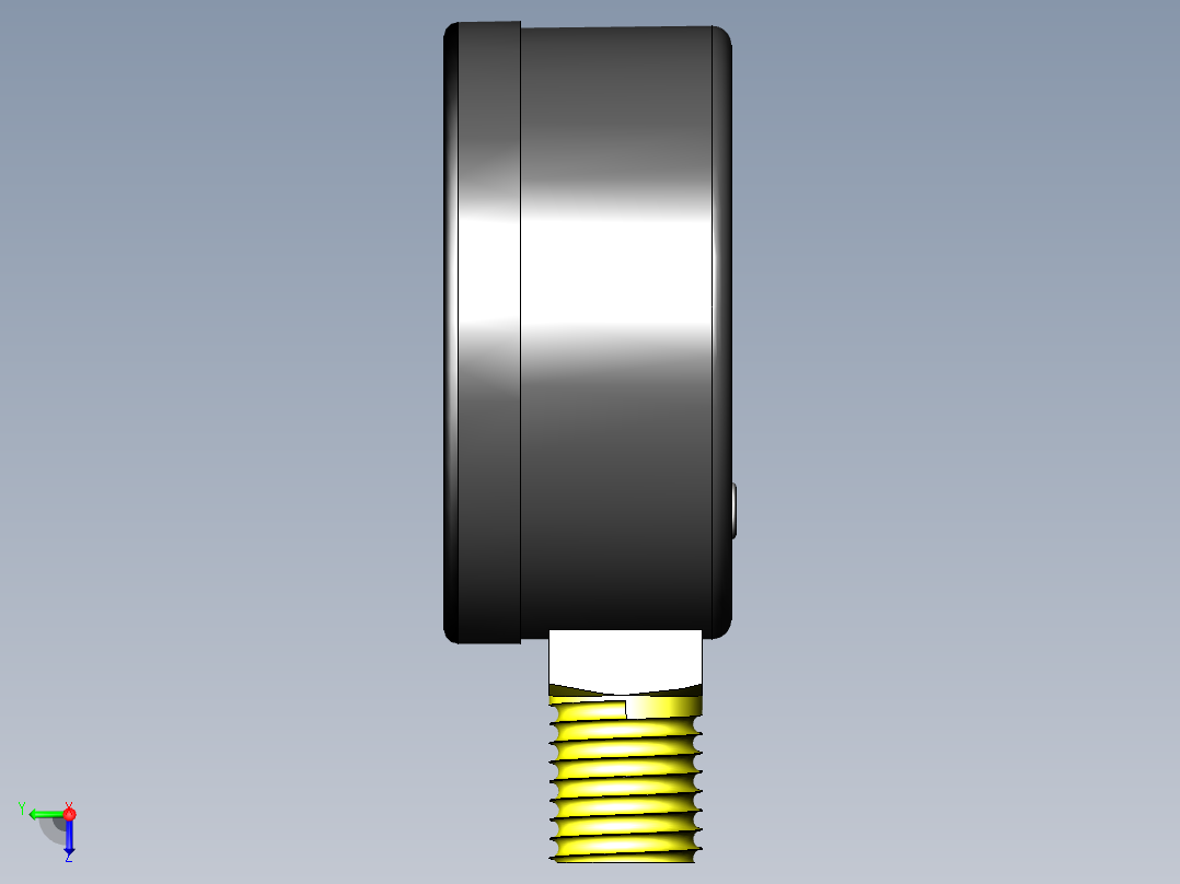 仪表、流量计(37)右视图