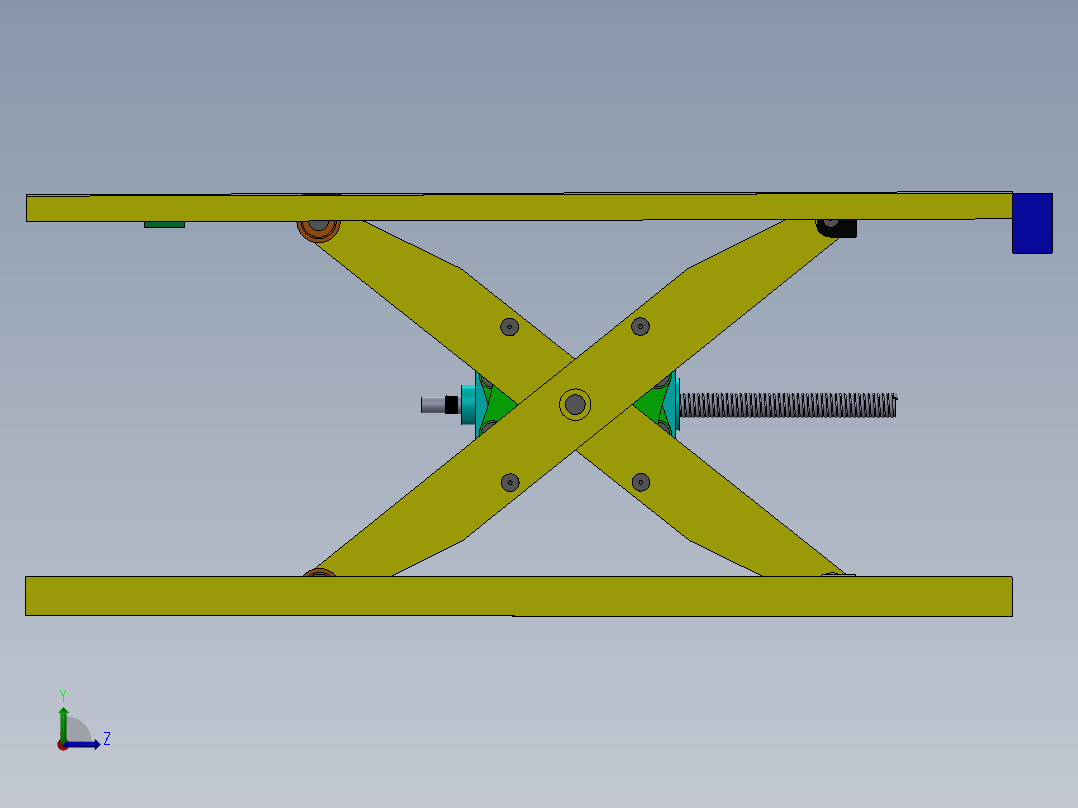 剪叉式升降机 、升降机(19)左视图