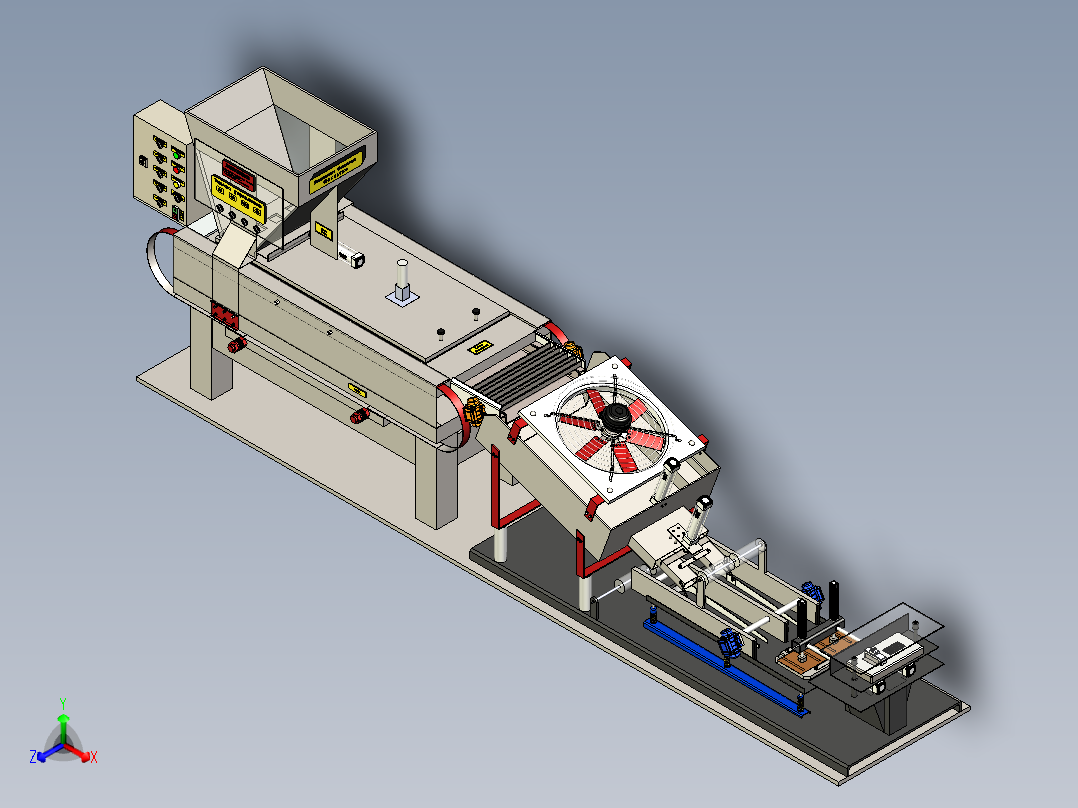 花生包装机（全套模型）