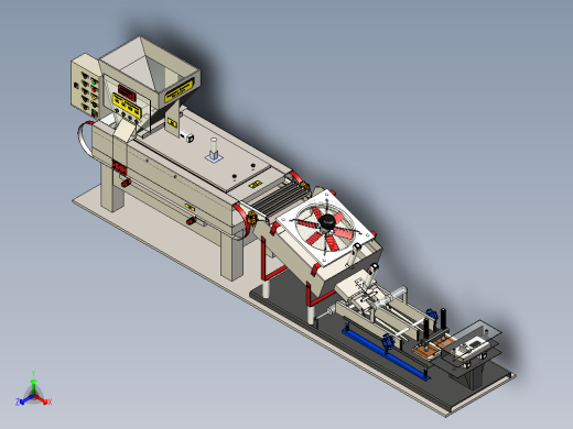 花生包装机（全套模型）