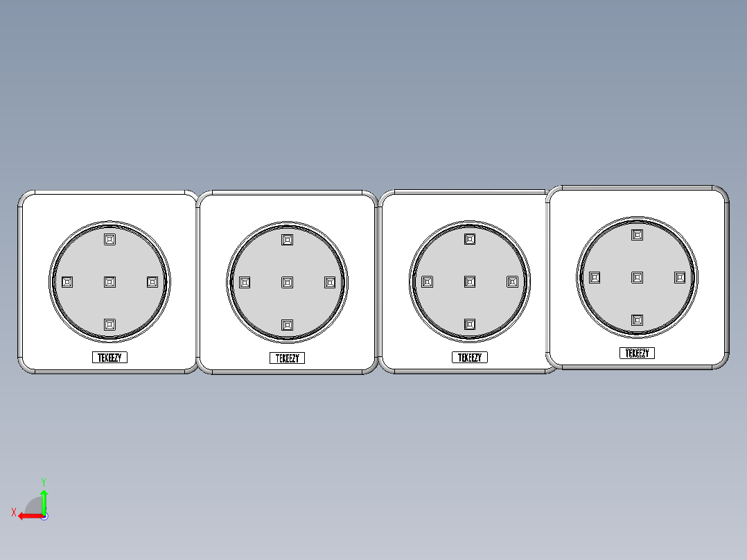 遥控器、遥控板(11)后视图