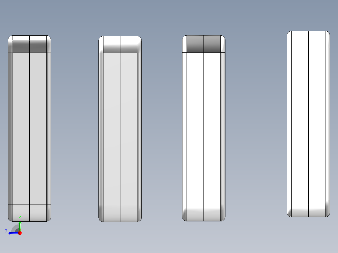 遥控器、遥控板(11)右视图