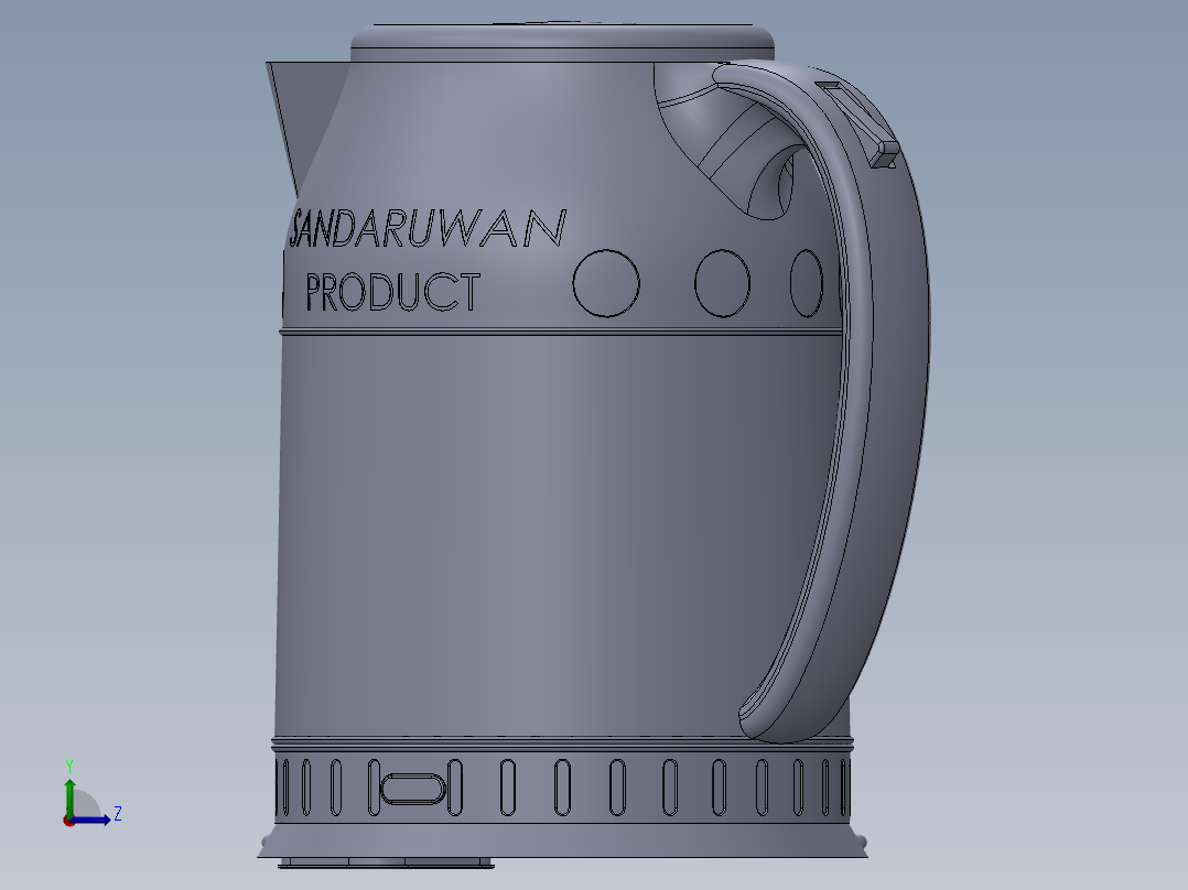 电饭煲 电热水壶(4)左视图