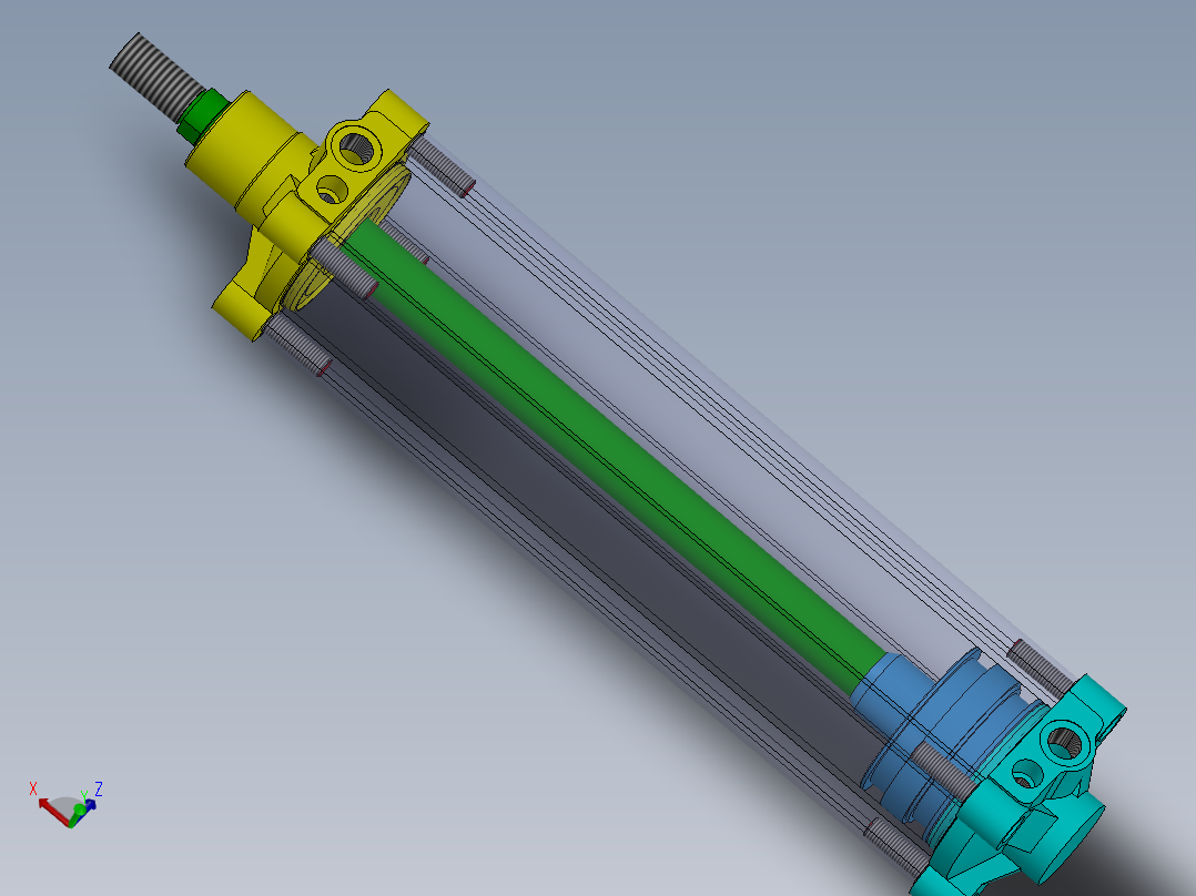A0003670-Rexroth - Avantics - 气缸 80x25x320 毫米