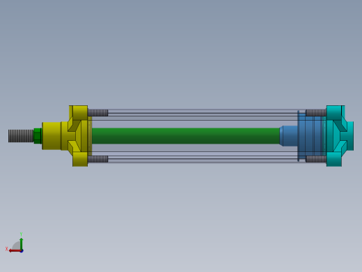 A0003670-Rexroth - Avantics - 气缸 80x25x320 毫米后视缩略图