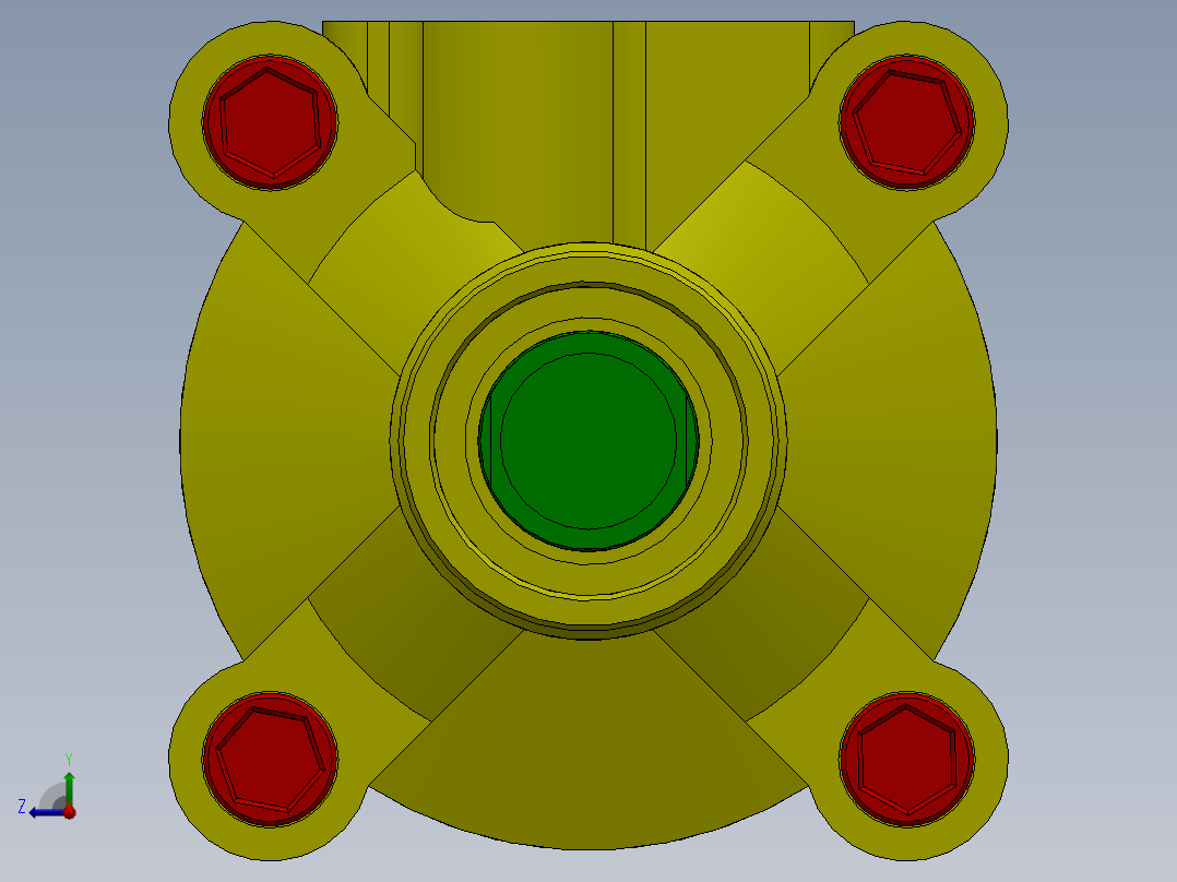 A0003670-Rexroth - Avantics - 气缸 80x25x320 毫米右视图
