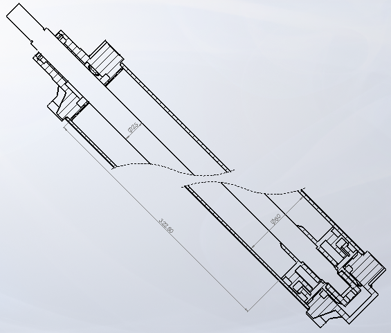 A0003670-Rexroth - Avantics - 气缸 80x25x320 毫米