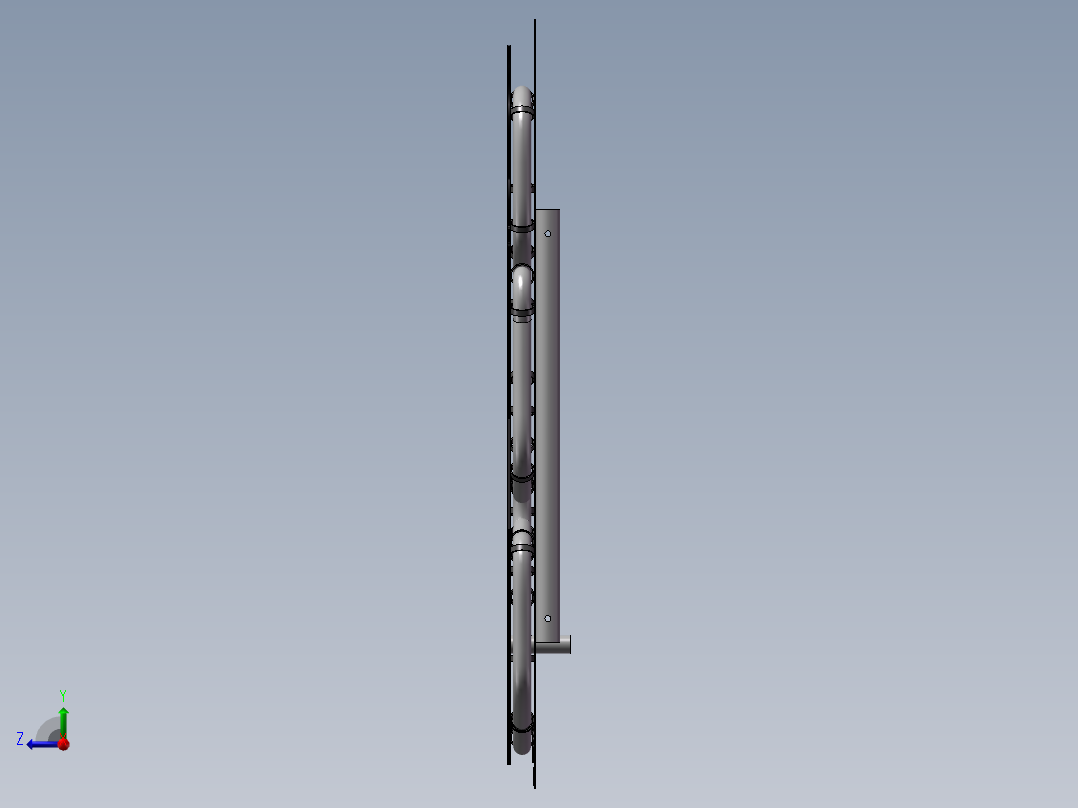 钢琴演奏家 3D模型SolidWorks三维设计图右视图