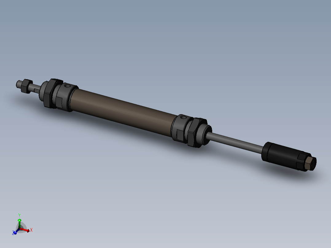 气缸MAJ16x50-20S主视图