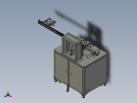 送料机正等轴测缩略图