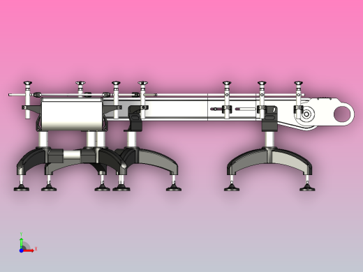 90°直角转弯平皮带输送线前视缩略图