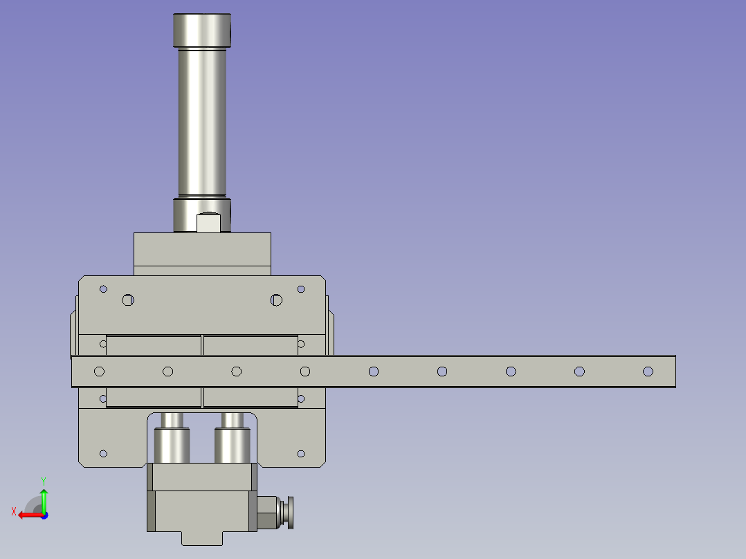 贴上表面移动部分后视图