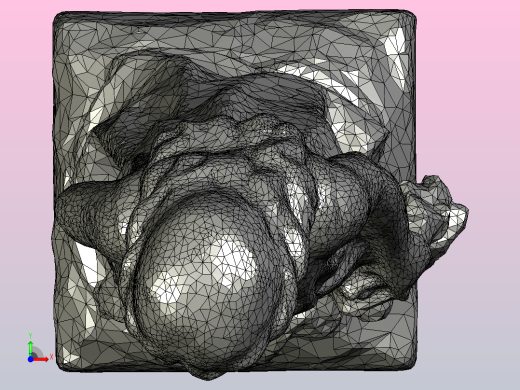 一个女人的雕塑前视缩略图