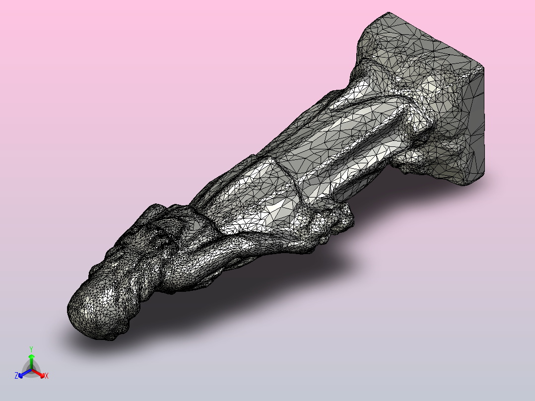 一个女人的雕塑正等轴测图