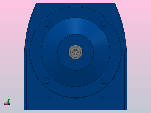RS47底脚轴伸式安装斜齿轮减速机RS47-4.85-M1后视缩略图
