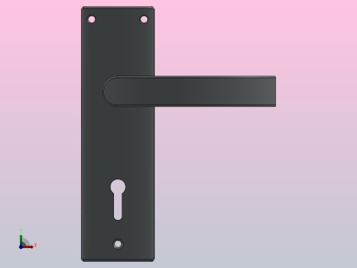 门把手，拉手前视缩略图