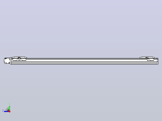 皮带直线轴双滑块型TPA-GCBS-50-P42-L425-DL-M10-N3右视缩略图