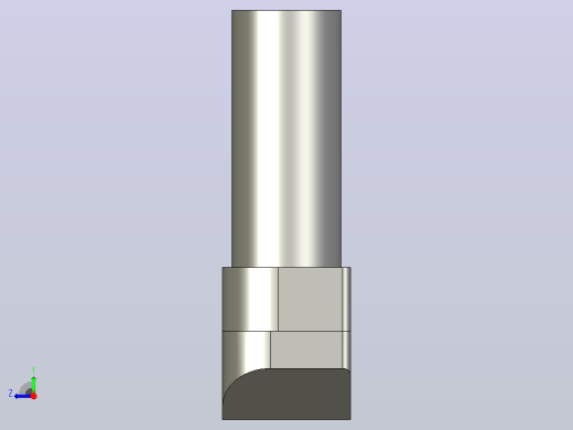 YLAT8X20-C1 T型螺栓A右视缩略图