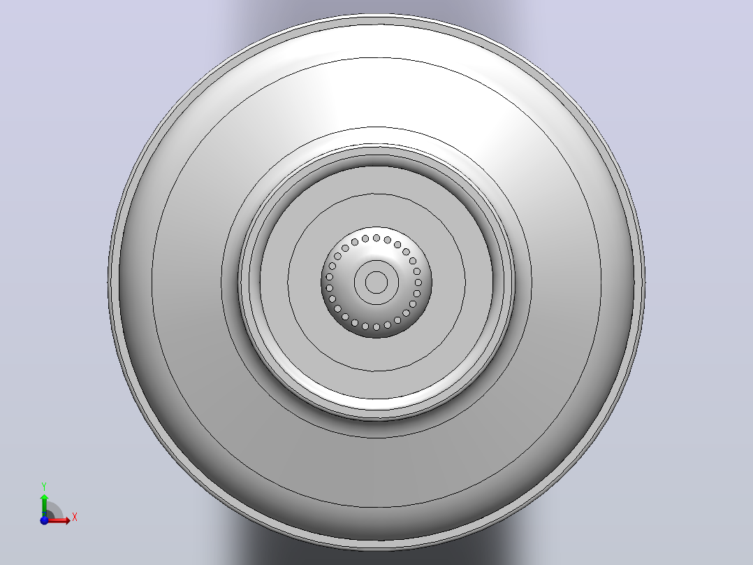 EK125M╱H 230╱50Hz 圆形管道风机[EK125H]前视图