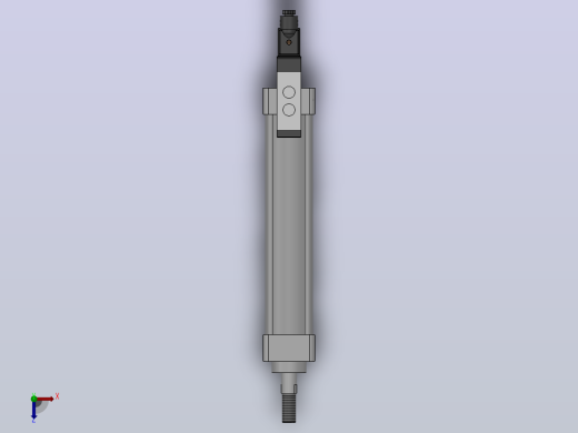 单作用气缸（XQGA（B）F系列）[XQGBFD-40×80]俯视缩略图