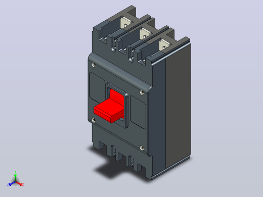 CDM3-630系列塑壳断路器[CDM3-630F400A2]德力西主视缩略图