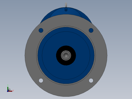 RXF67法兰轴伸式安装斜齿轮减速机RX67-Y0.37-4P-71-M1-0°-Φ250前视缩略图