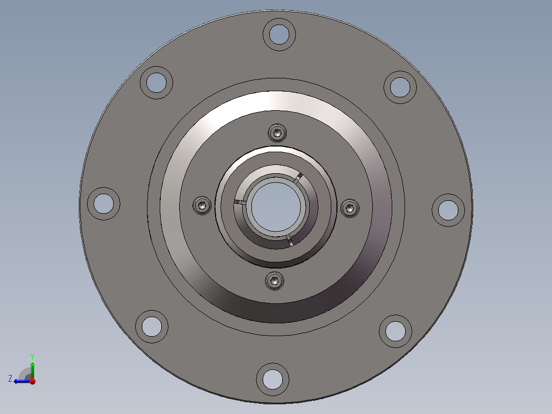 气动夹具SW右视图