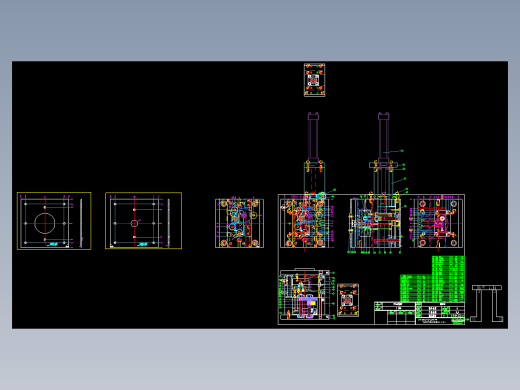 法国齿轮模具（套图）