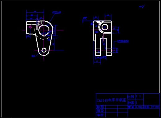 CA6140车床手柄座工艺规程及夹具设计缩略图