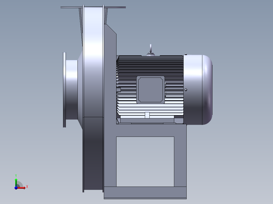 风机9-19 5A 7.5KW前视图