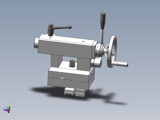 CK6130 尾座部件（手动）