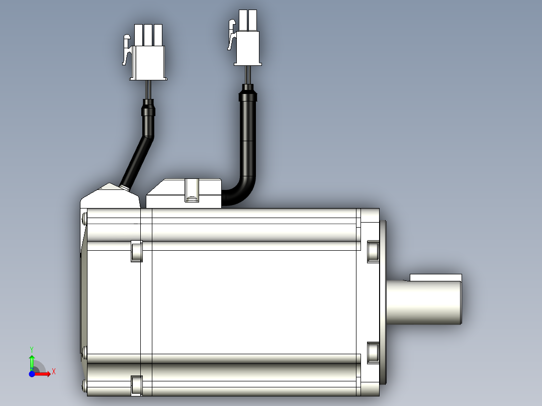 松下电机-MATSUSHITA_MSMF092L1U2前视图