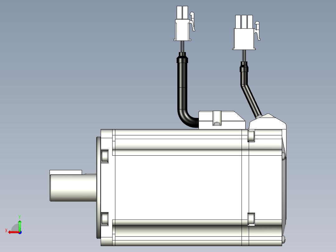 松下电机-MATSUSHITA_MSMF092L1U2后视图