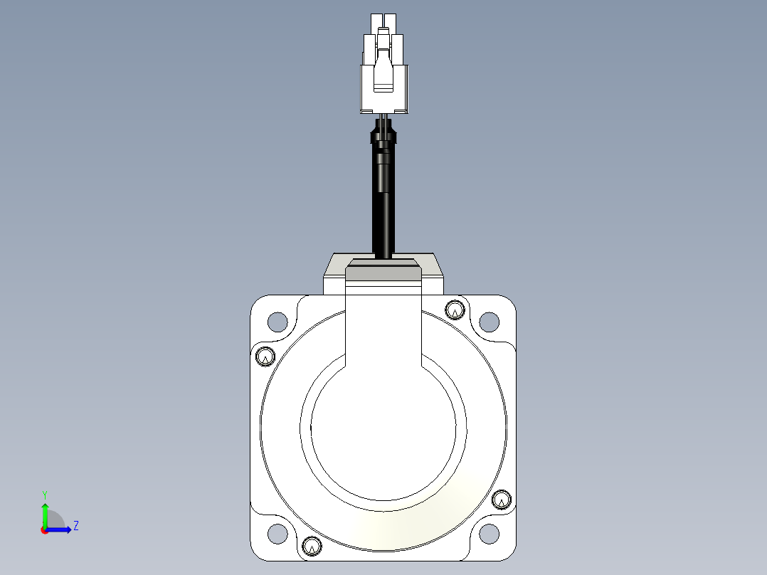 松下电机-MATSUSHITA_MSMF092L1U2左视图